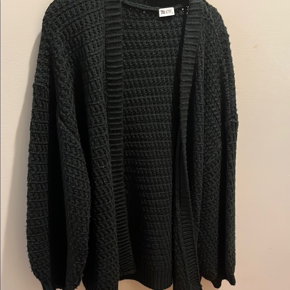 Zyia Black Petra Cardigan